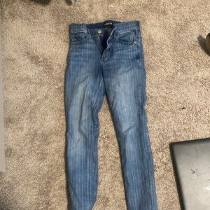 Express high rise jeans